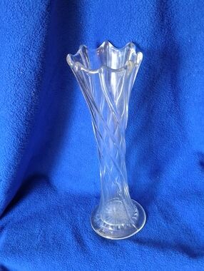DUGAN  Glass Swirl Bud Vase - Home Accents